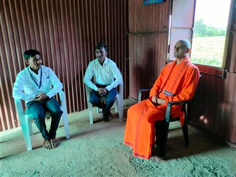 Spiritual visit & school gathering