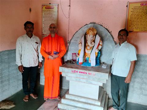 Spiritual visit & school gathering