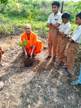 Spiritual visit & school gathering
