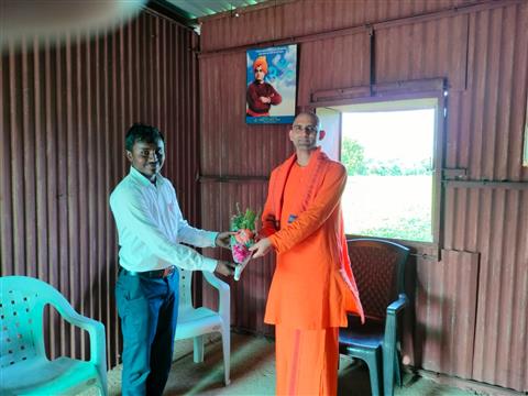 Spiritual visit & school gathering