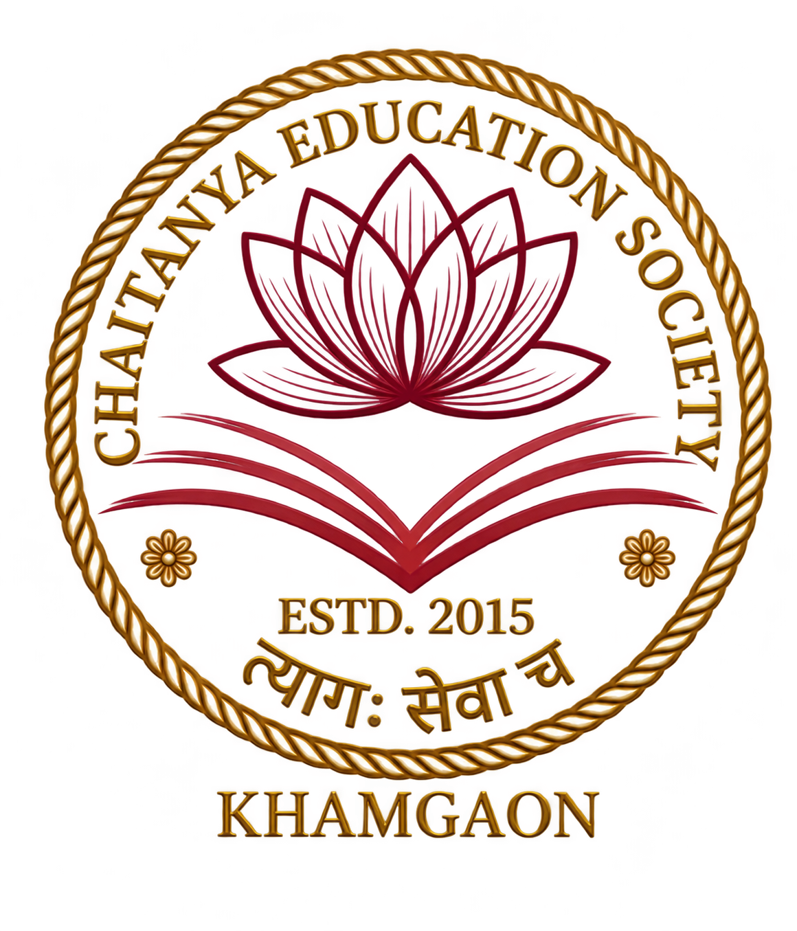 Chaitanya school logo
